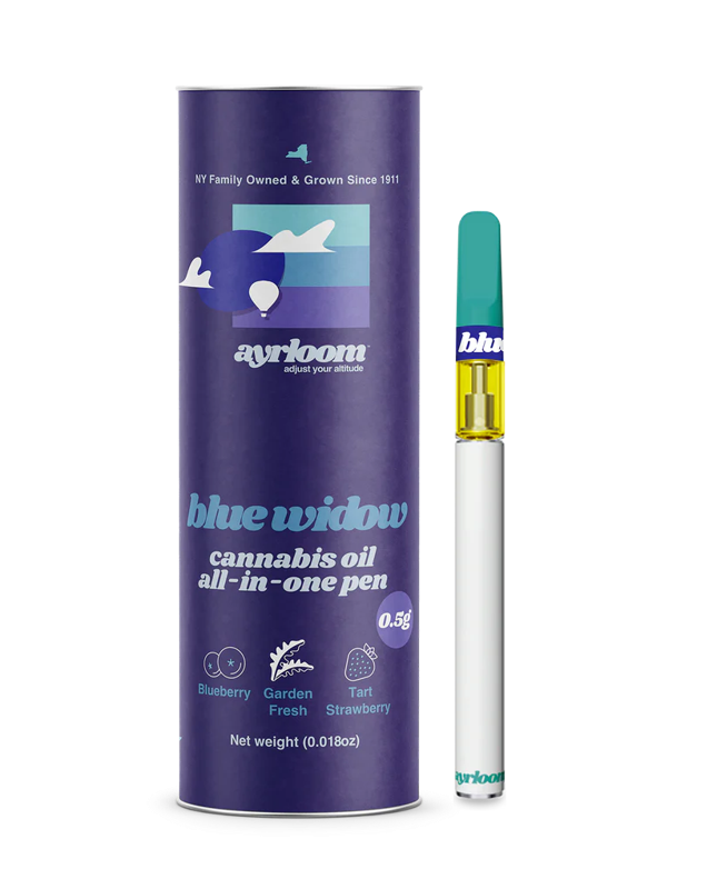Ayrloom | Blue Widow | AIO Vapes | 0.5G