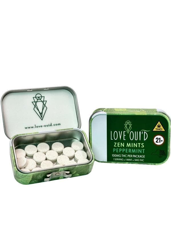 Love Ouid | Zen Mint | 20ct Peppermints | 100mg