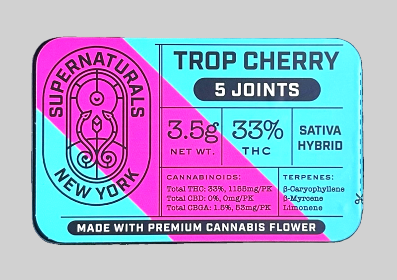 Supernaturals | Trop Cherry | 5 Pack Preroll