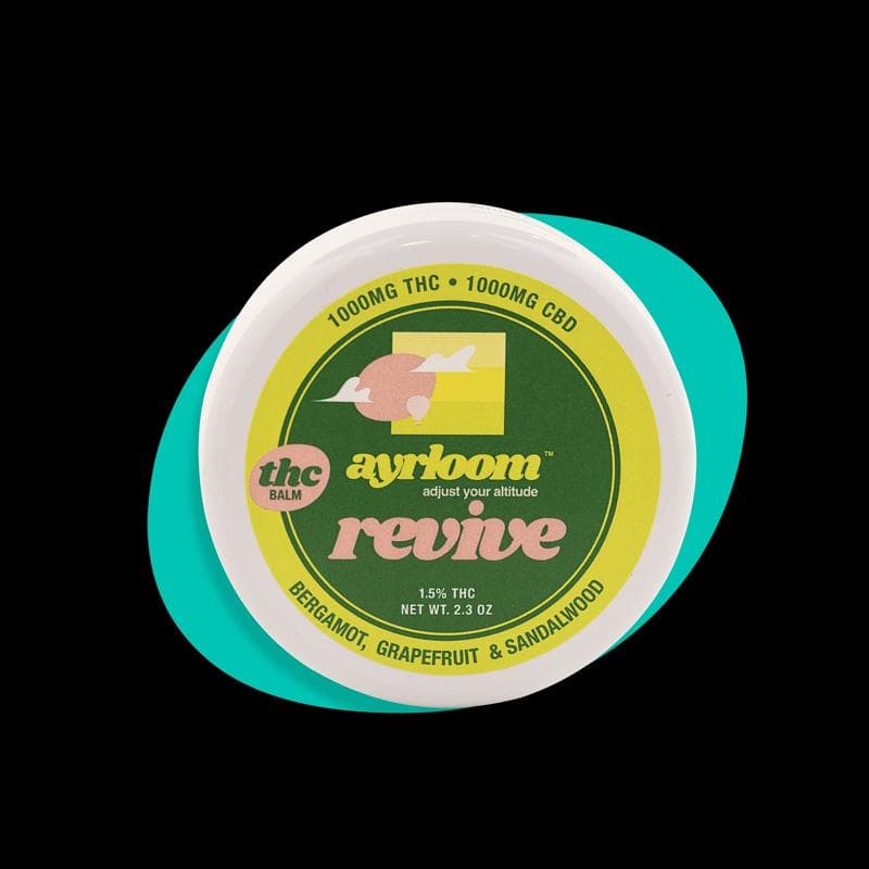 Ayrloom | Revive | 1:1 (THC:CBD Balm) | Topical | 1000mg