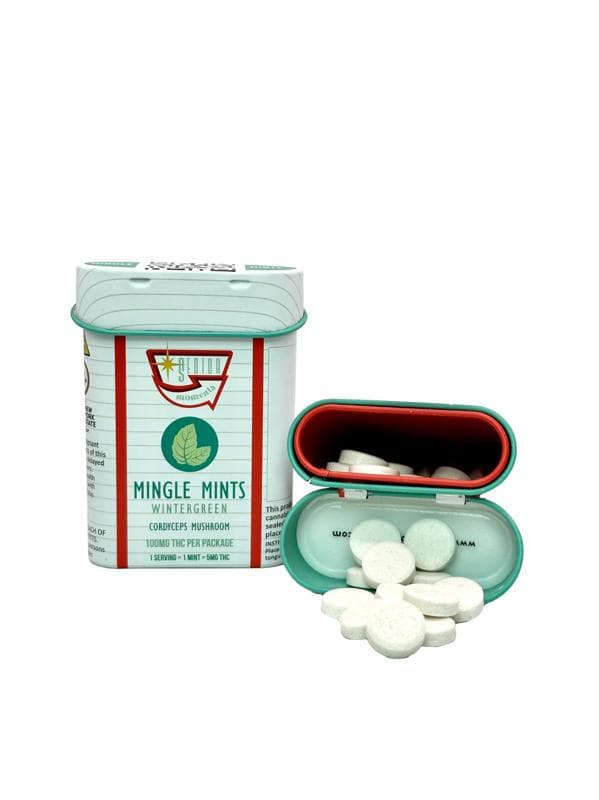 Senior Moments | Winter Green - Mingle Mints | 20ct Peppermints | 100mg