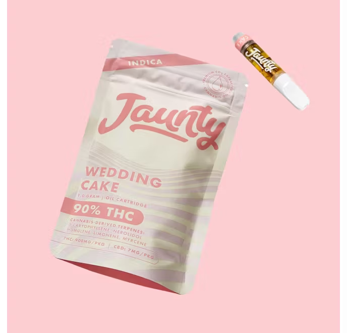 Jaunty |  Wedding Cake | 'Classics' 510 Vape Carts | 1g