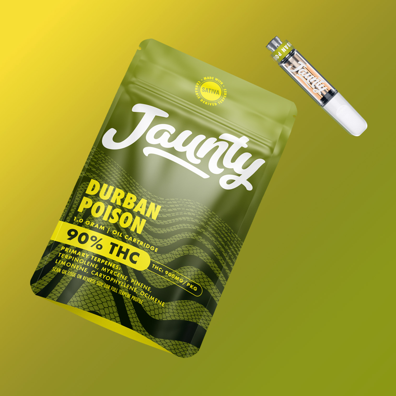 elfbar elfa master akku Jaunty - Lucid - 1:1 THC:CBD - Cartridge - 1g - Vape main image 1