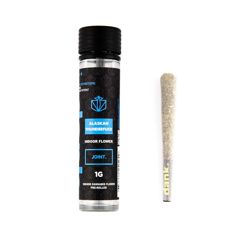 Dank | Preroll | Alaskan Thunderfuck | 1g