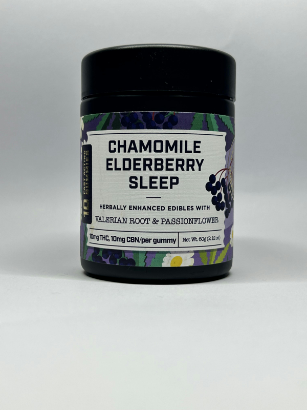 Supernaturals | Chamomile Elderberry Sleep | Gummies| 10PK | 100MG
