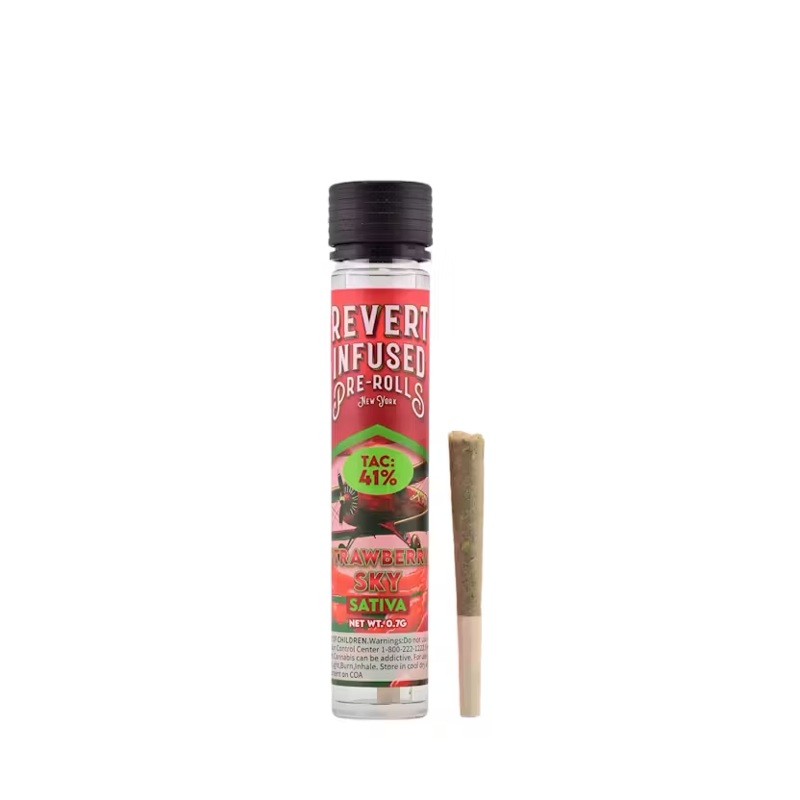 Revert Infused Preroll 0 7g Strawberry Sky