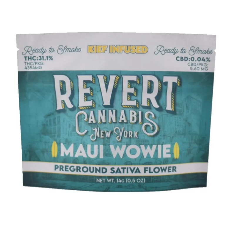 Revert Kief | Maui Wowie Infused Ground Flower | 14g