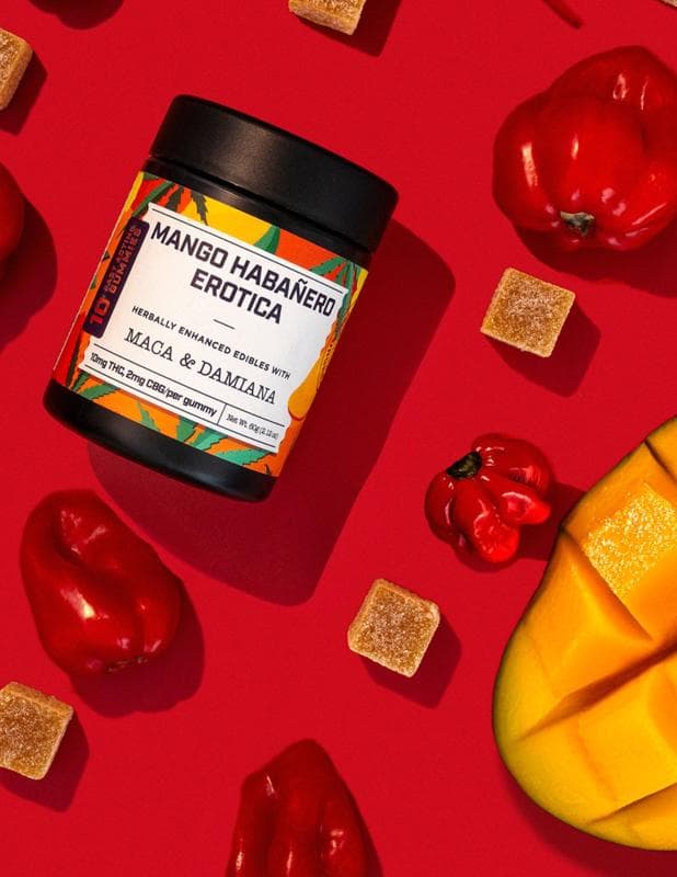 Supernaturals | Mango Habanero Erotica | Gummies | 10 Pack | 100mg